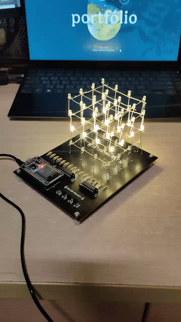 LED cube